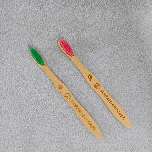 Kids Bamboo Tooth Brush (Pack of 2)